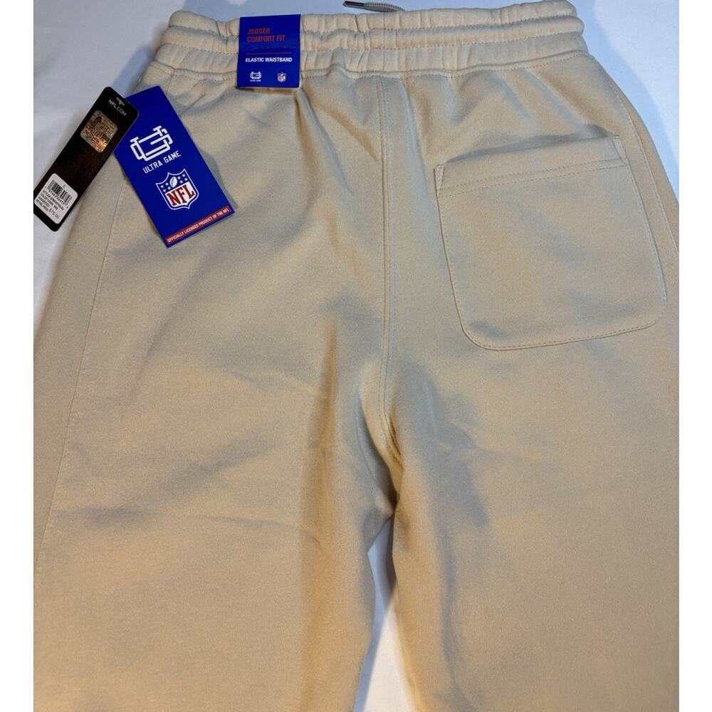 Ultra Game Seattle Seahawks Jogger Pants Sand Men's S Activewear Football